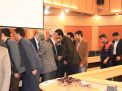 دیدارنوروزی رییس دانشگاه صنعتی شاهرود باکارکنان واعضای هیات علمی 
